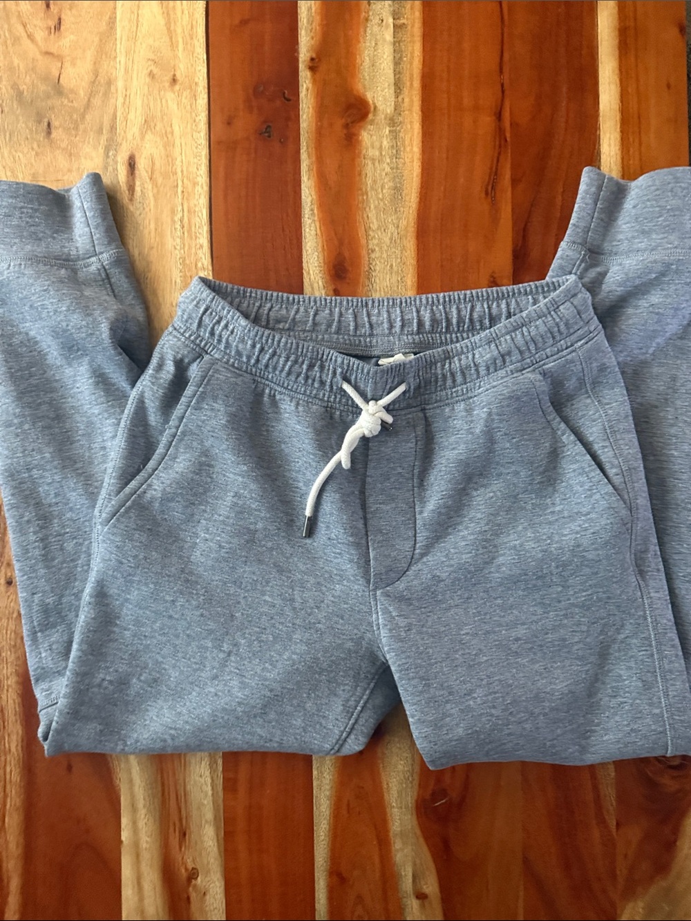 Anerican Eagle Heather Gray Jogger Sweatpants with Drawstring